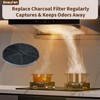 Beaufan WRHF005S2 Carbon Charcoal filters Fit for Winflo 30 In.