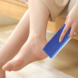 Pedicure Stone - Feet Scrubber Stone Pedicure Tools 4-Piece | Professional Heel Scrubber Softening Tools for Hard Dead Skin Soak Repair Daily Care Shower