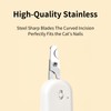 PAKEWAY Pet Nail Clipper with LED & -U-V Light, Cat