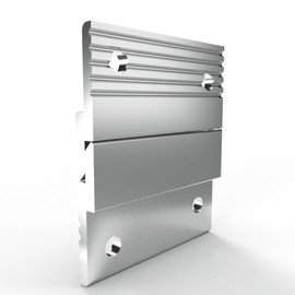 Better Bevel Mirror Wall Replacement Wall Hardware, 12"