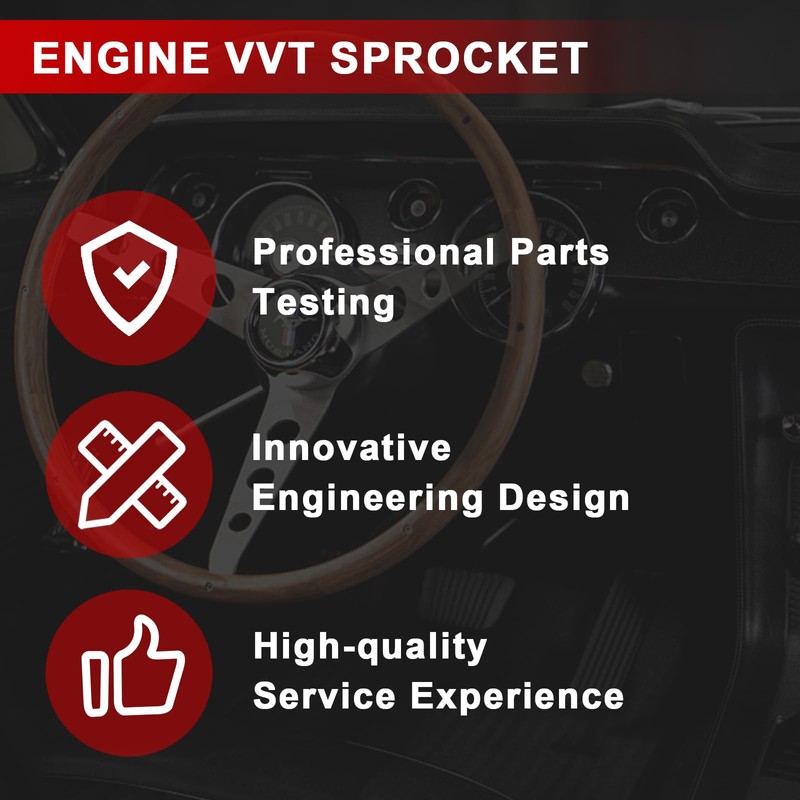 Engine Variable Valve Timing (VVT) Sprocket, Fit for 2013-2019 Ford