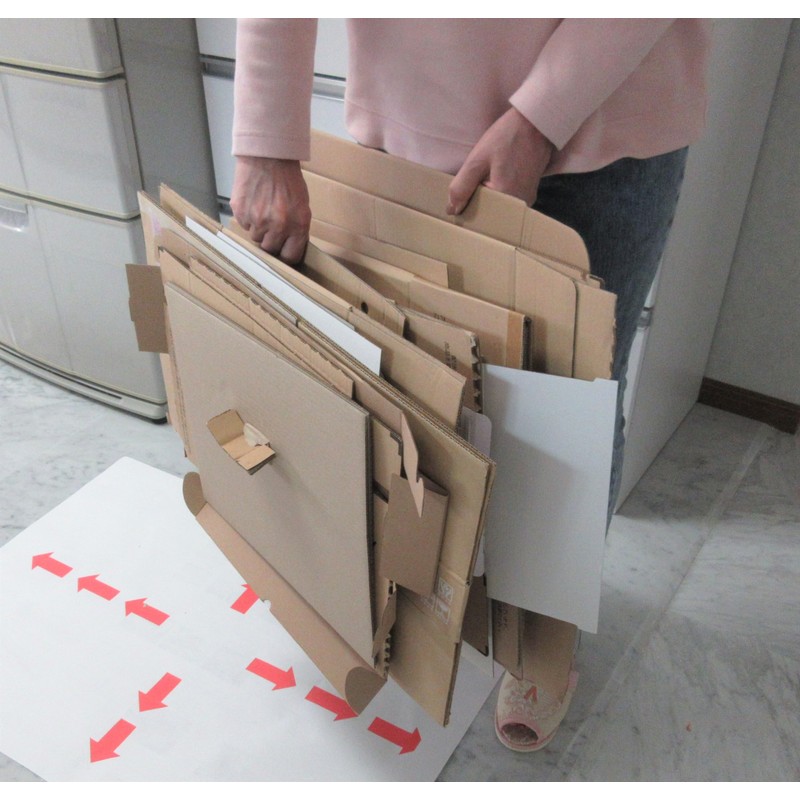 Cardboard Easy Pong Stopper Set of 9