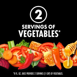 V8 Hot Honey 100% Vegetable Juice, 46 fl oz Bottle