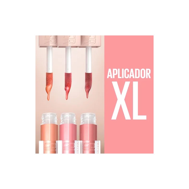Maybelline Gloss hidratante para labios Lifter Gloss Tono 005 Petal,