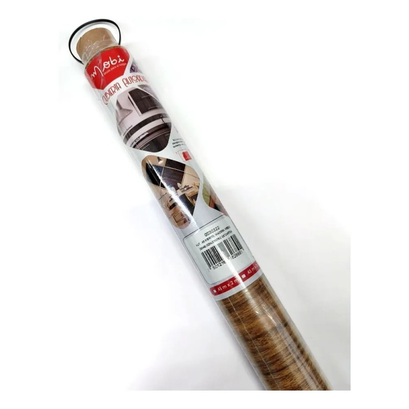 Vinil Autoadherible Mobi 45cm X 5m Madera Medio