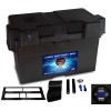 VMAXTANKS Group 27-31 Battery Box W/ 2 USBC/1 USB Voltmeter