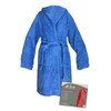 Hi-Tech© Childrens Boys Pure Cotton Terry Towelling Bathrobe Blue 10