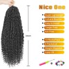 Nice One Long Passion Twist Crochet Hair for Women, Pre-Twisted