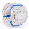 White Cotton Rope 1/2 inch Rope x 50ft Natural Twisted