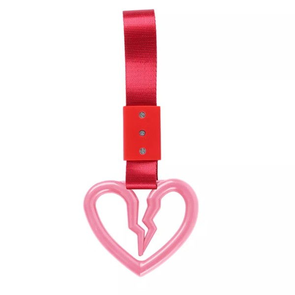 Unbranded Car Accessory JDM S Broken Heart TSURIKAWA Pink Ring