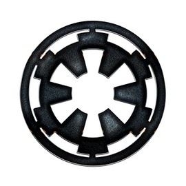 Bargain Max Decals Galactic Inspired Empire Symbol Black Window Laptop Car Sticker 5.5"