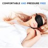 Sleep Mask Silk Eye Mask for Sleeping, Blackout Anti-Allergy Silk