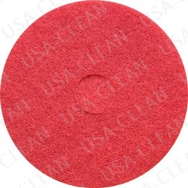 ETC 15" PREMIUM RED AUTO SCRUB LIGHT CLEAN SPRAY BUFF PAD 5/C