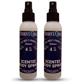 Payden's Cobalt Santa's Pipe For Men Scented Body Spray, 4 Oz (2 Pack)