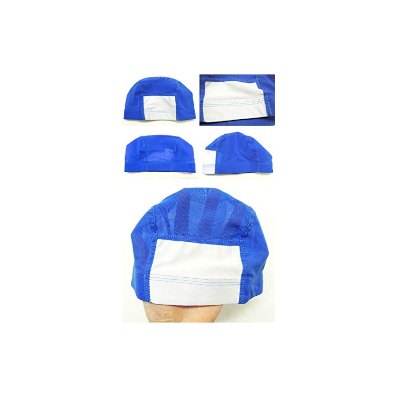 ASHBERRY Kids Name Swim Cap (Mesh Material) M Orange, orange