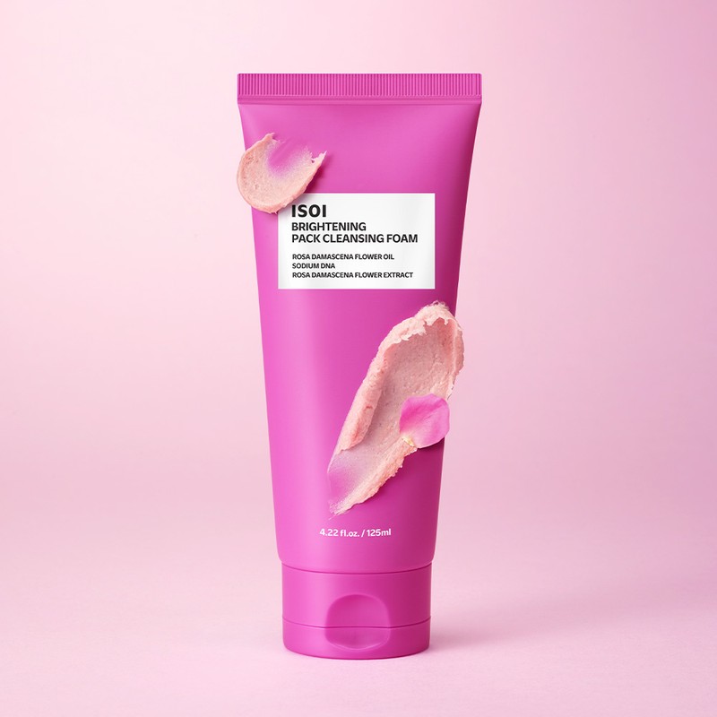 isoi [Isoi] Brightening Pack Cleansing Foam (Rose PDRN Serum Pack