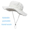 LLmoway Women’s Sun Hats Wide Brim Summer Cotton Washed Fringe