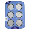 PME Non Stick 6 Cup Tart Pan, Carbon Steel