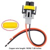 Svicari High/Low Beam Headlights Pigtail Connector Wire Harness Fit for