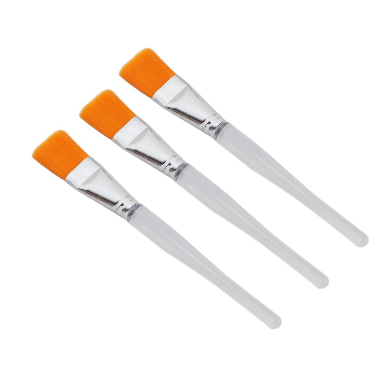 10Pcs Facial Mask Brush Soft Elastic Waterproof Easy To Apply