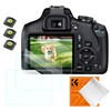 K&F Concept [3pcs Screen Protector for Canon EOS Rebel T7