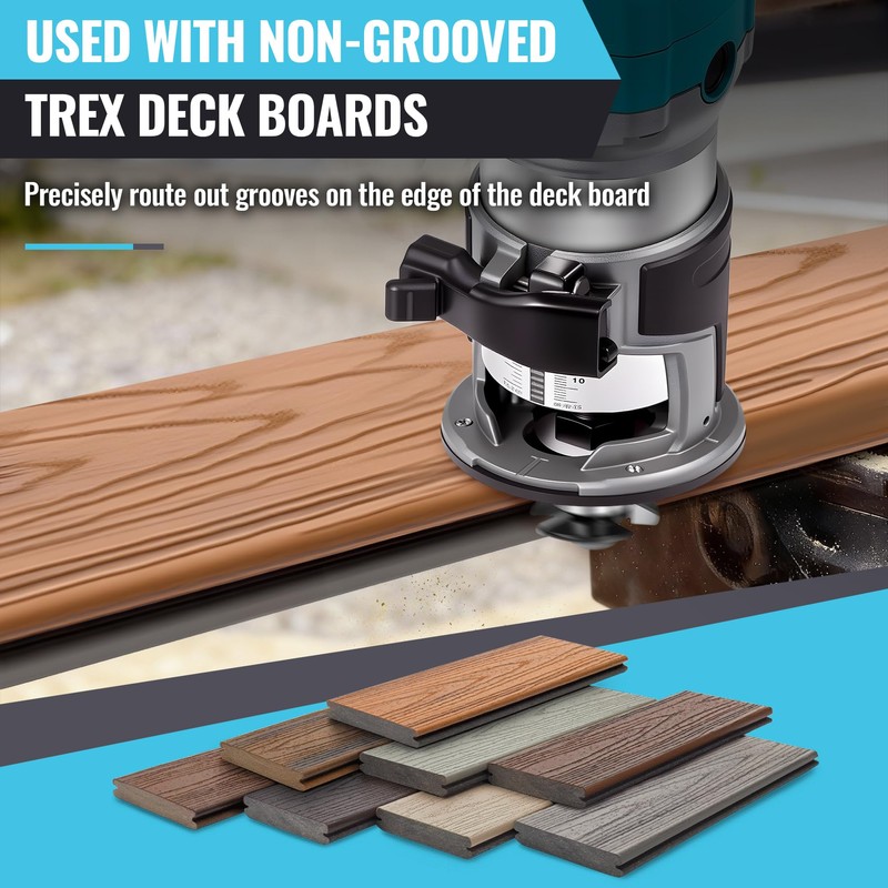 for Trex Router Bit Groove Cutter, Used for Trex Board