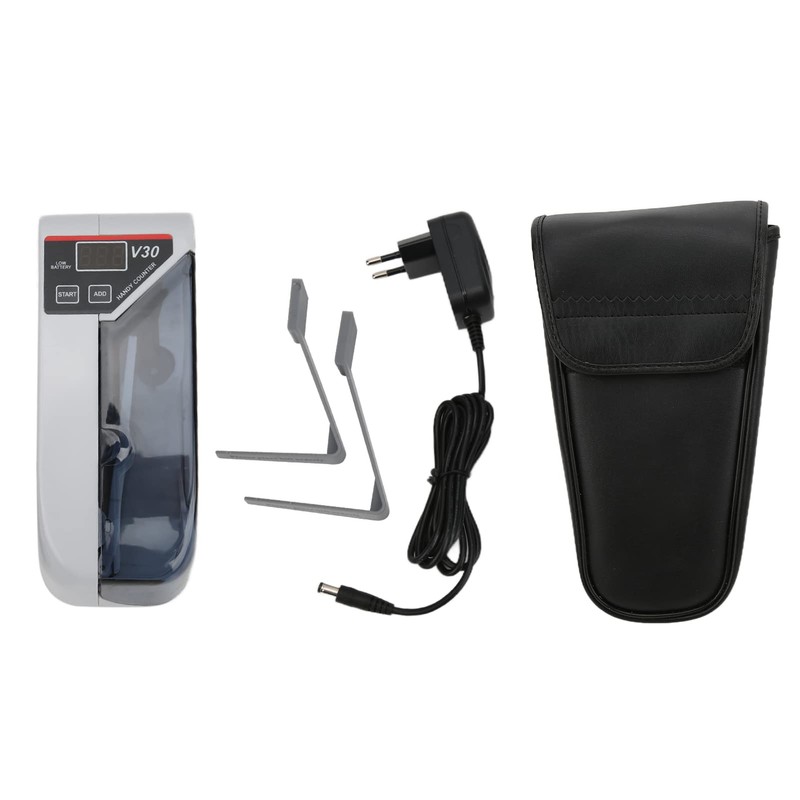 Money Counter, 600Pcs/min Portable Mini Currency Counter, Banknote Counting Machine,