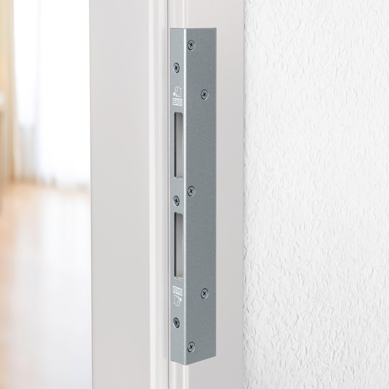 BASI Repair Angle Strike Plate for Interior Doors Room Doors