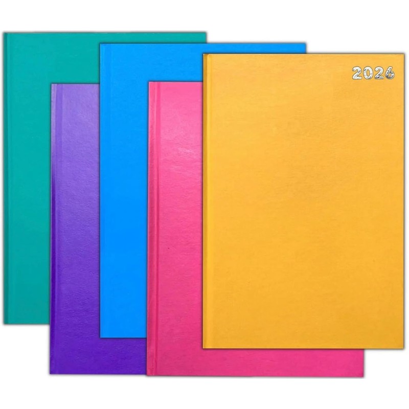 Orbitron 2026 A4 Week To View Diary Hardback Personal Organiser