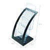 deflecto Three-Tier Leaflet Holder, 6 3/4w x 6 15/16d x
