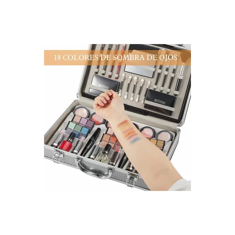 Kit De Maquillaje Profesional,sombras Ojos Paleta Para Mujer