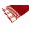 Smart Home Red Plaid Waffle Weave Dish Cloth Set, 16-Piece