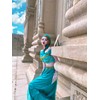 Halloween Costume Alidine Jasmine Princess Clothes Adult Cosplay Costume M