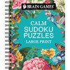 Brain Games - Calm: Sudoku Puzzles - Large Print (Brain
