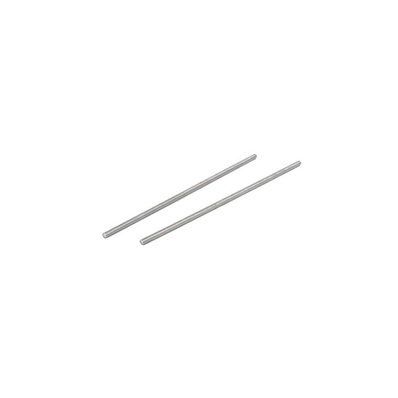 sourcingmap M4 x 160mm 0.7mm Pitch 304 Stainless Steel Fully