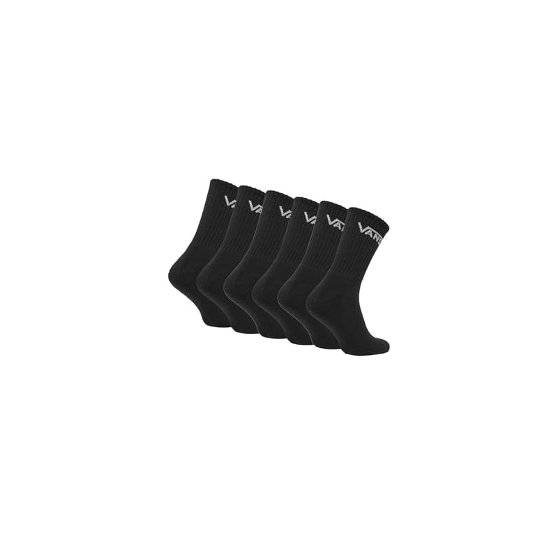 Vans Calzini Uomo Crew Nero, L, Nero, L