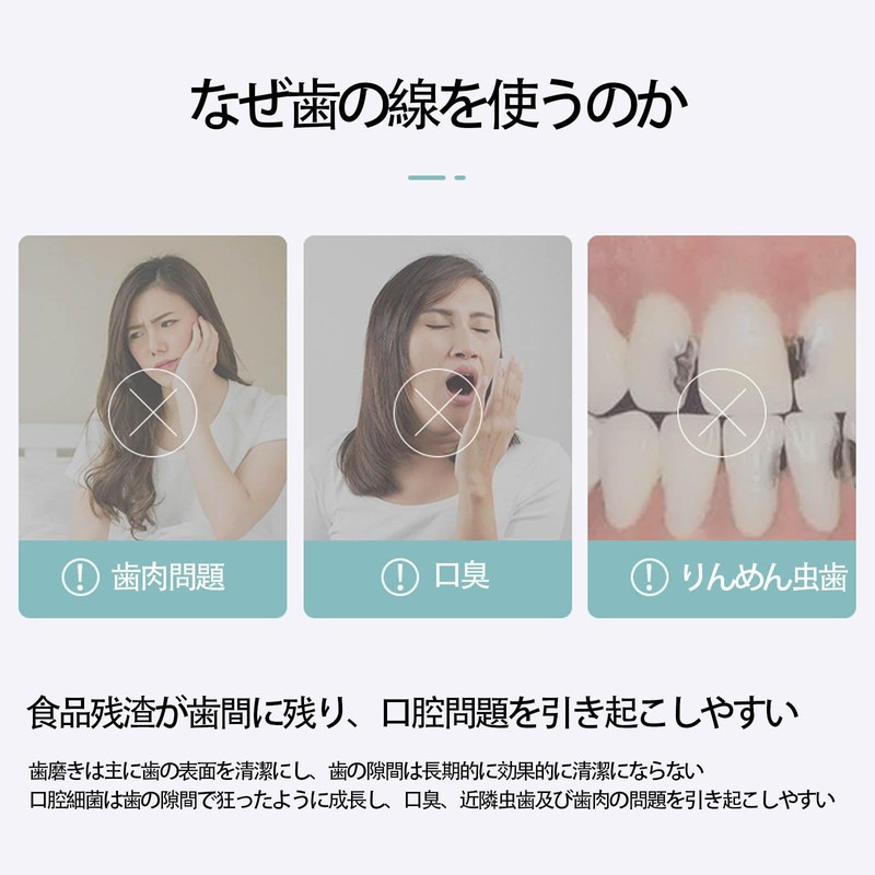 SZSL Teeth Lines High Tensile Extraction Line Interdental Cleaning Tooth