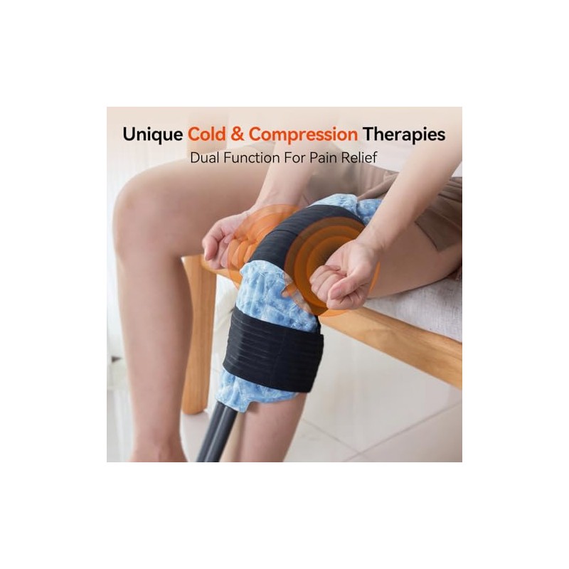 Ice Machine for Knee Shoulder Hip After Surgery w/Compression, Cold