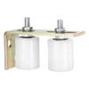 uxcell 1Set Slide Gate Guide Roller, 2" Dia x 2-3/8"