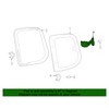 Rear Window Latch Lock Side Quarter Glass Lock Assy Replacement