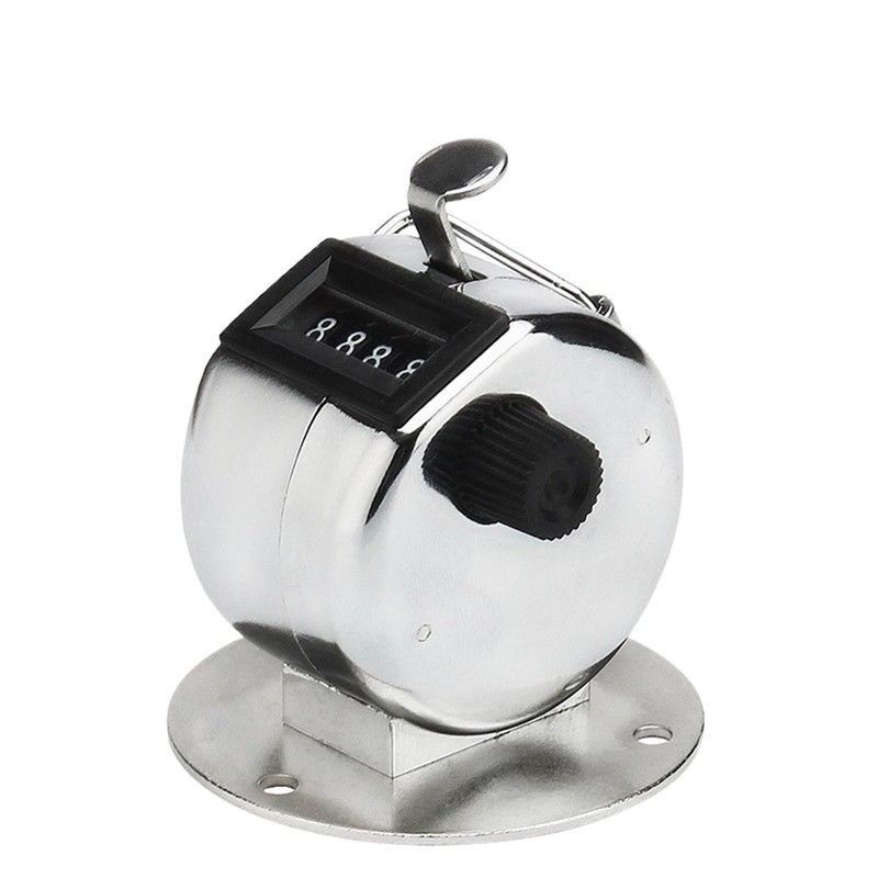 HAILM 4 Digit Number Counters Mini Hand Held Tally Counter