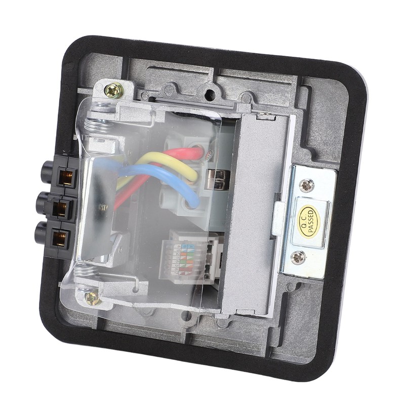 Floor Socket Waterproof Good Sealing Embedded Safe Practical Silver Bounce