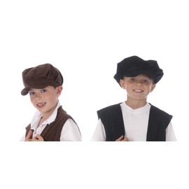 Charlie Crow Brown Flat Cap for 3+ years.