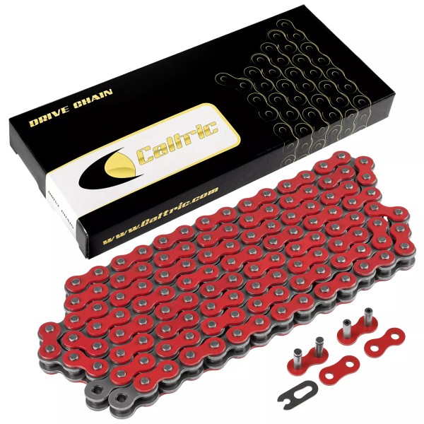 Caltric Red Drive Chain for Kawasaki Ninja ZX-9R ZX900 1994-2003
