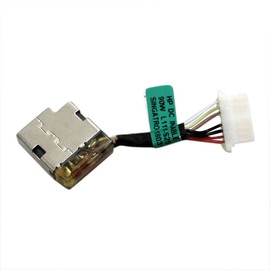 Gintai Power Jack Power Jack DC Dock DC Port Connector Flex Charging Socket for HP Pavilion 14M-CD 14-DH 14M-DH 14M-DH L11631-S25 L11631-Y25 L11631-F25 L11631-T25 L18220-001 L51098-001 1 4.5cm