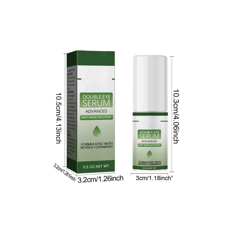 Suero Facial Antiarrugas 15ml - Reduce Ojeras Y Manchas