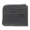 Esquire Oslo Credit Card Holder RFID Leather 10.5 cm, black,