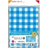 Asahi Koyo Cupboard Sheet Multi Product Size (Approx.): 23.6 x 35.4 inches (60 x 90 cm), Gingham Check Button S KY26336