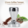 51mm Coffee Tamper Magnetic Stainless Steel AntiRust Coffee Bean Press