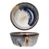 Bloomingville Jules Bowl Natural Grey Brown Blue Ceramic